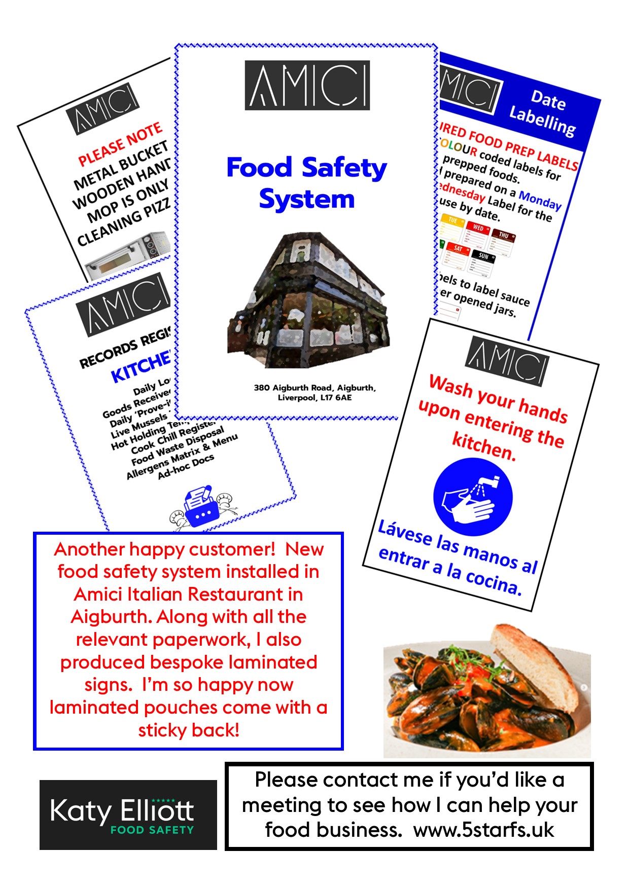 Bespoke Food Safety System