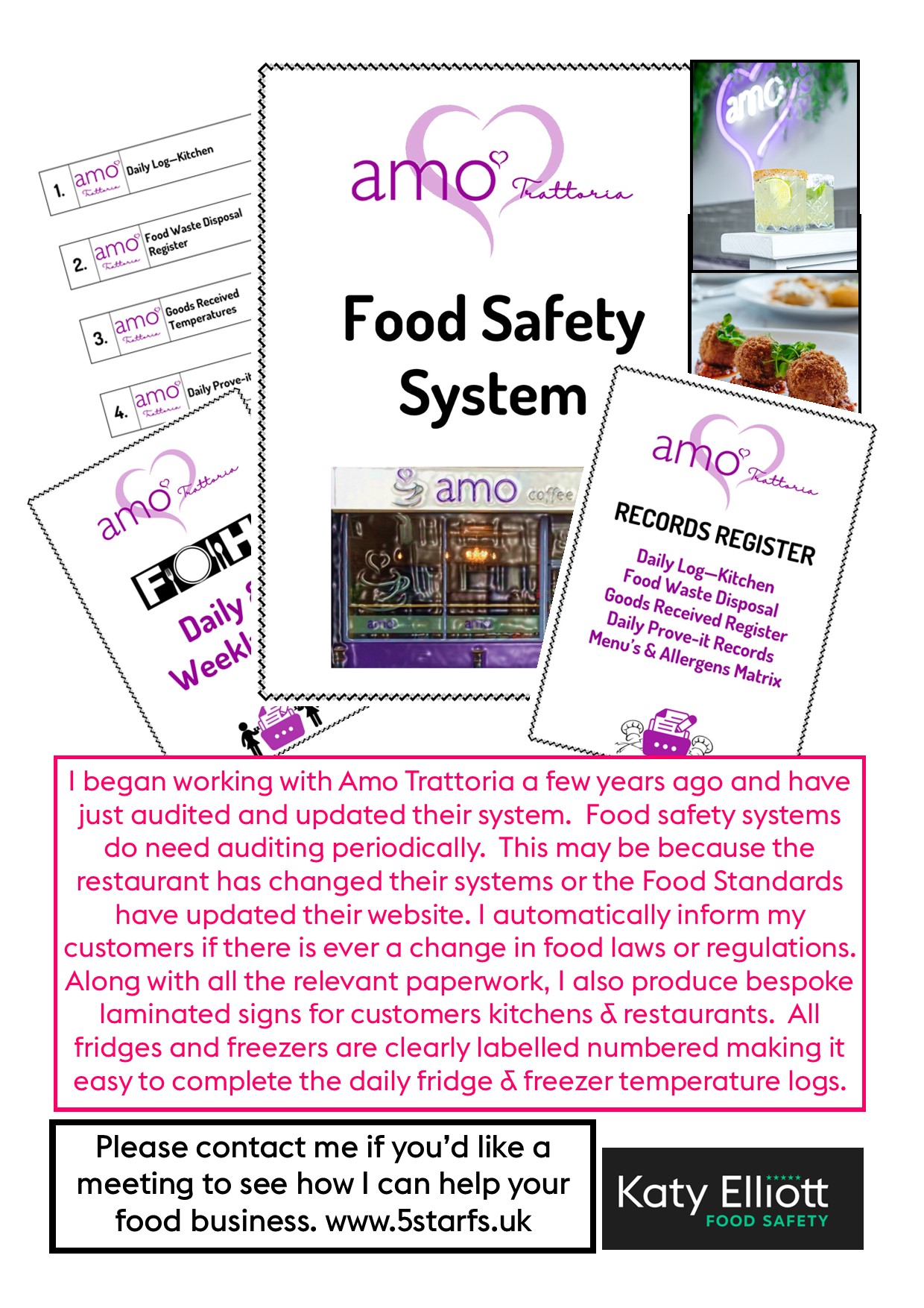 Bespoke Food Hygiene System