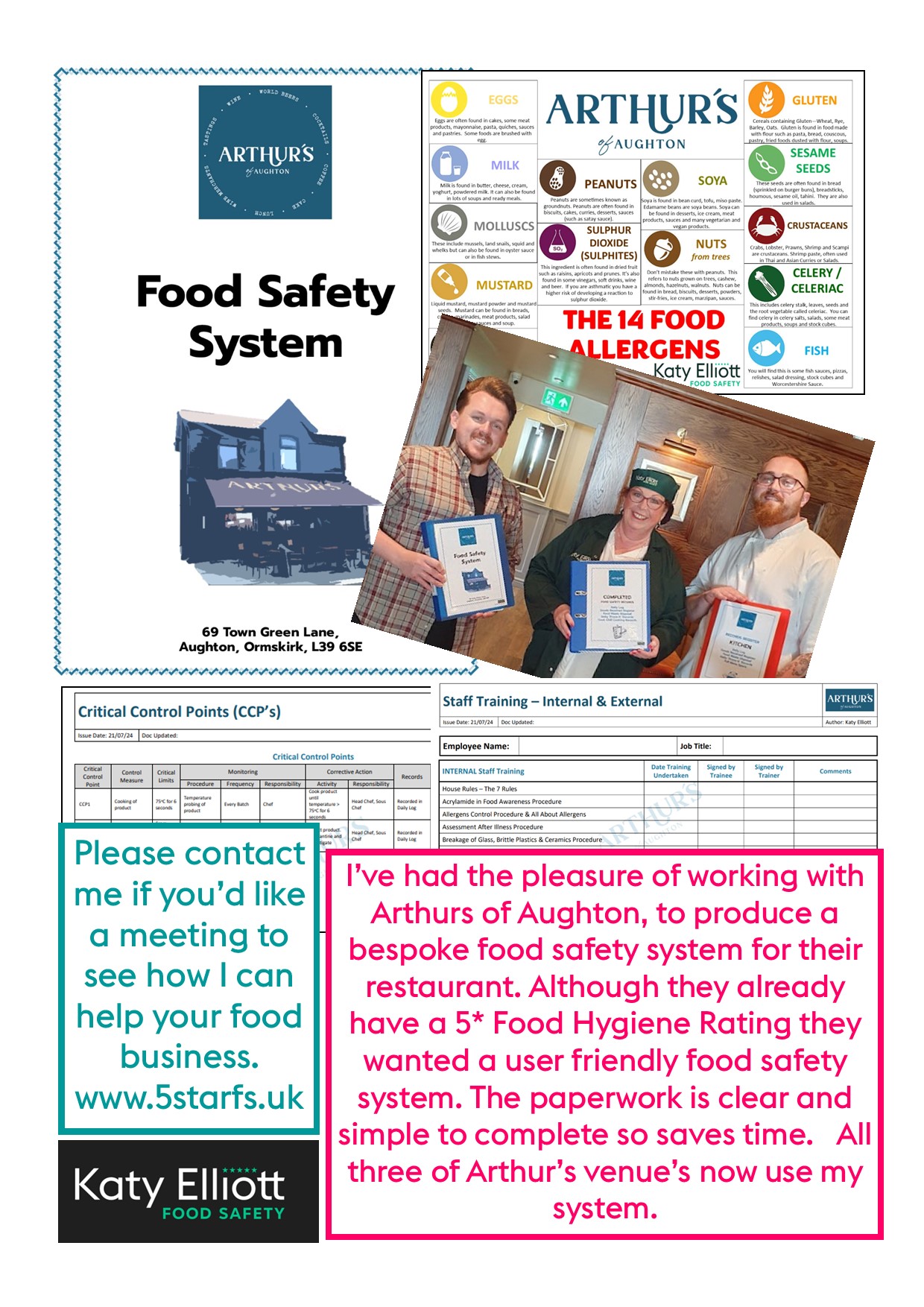 Bespoke Food Safety System