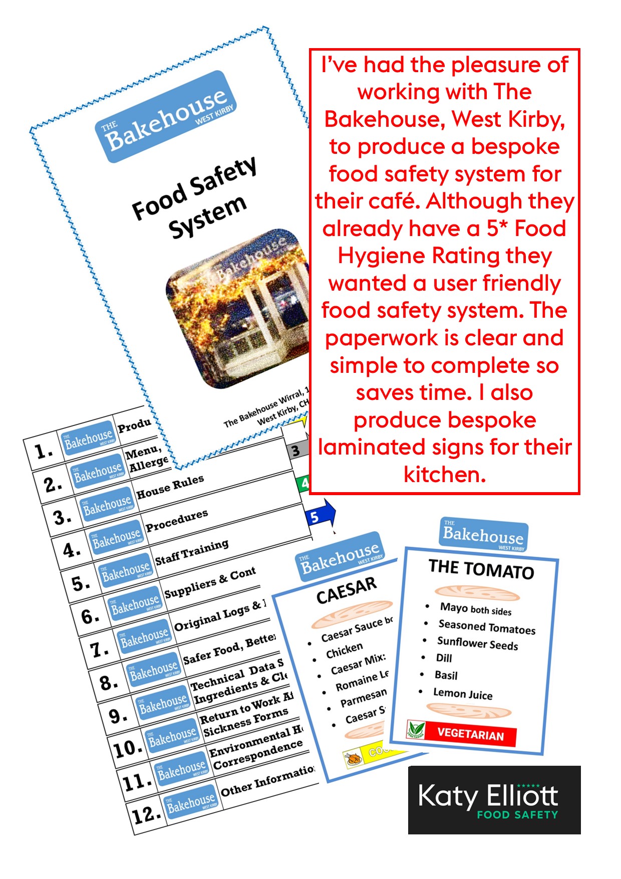 Bespoke Food Safety System